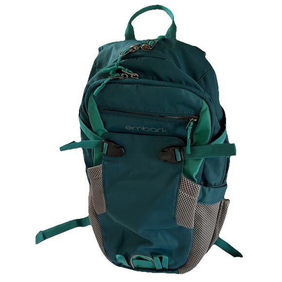 Embark 14 L Hydration Backpack Padded Shoulder Straps Turquoise Teal *Read* - Picture 1 of 16